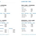 Horaires des bus